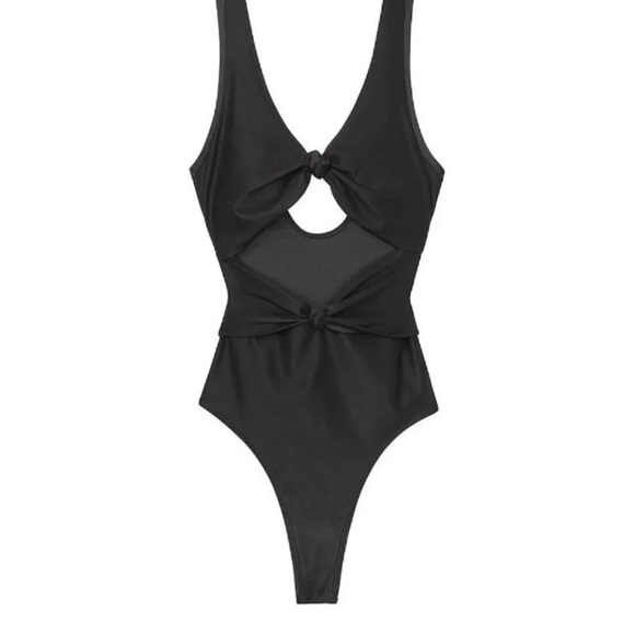 VS Sport Knot Front Bodysuit - Picture 3 of 4